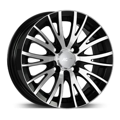 AGT WHEELS 6.5X15 4X108 15014 ET35 67,1 GLOSS BLACK DIAMOND