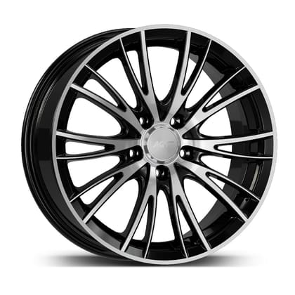 AGT WHEELS 6.5X15 5X108 15014 ET35 67,1 GLOSS BLACK DIAMOND