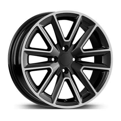 AGT WHEELS 6.5X16 4X100 16274 ET37 67.1 GLOSS BLACK DIAMOND