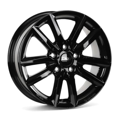 CMS 6.5X16 5X112 ET48 57.1 COMPLETE BLACK GLOSS
