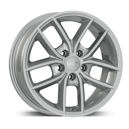 AGT WHEELS 6.5X16 5X114 16255 ET38 67,1 FULL SILVER
