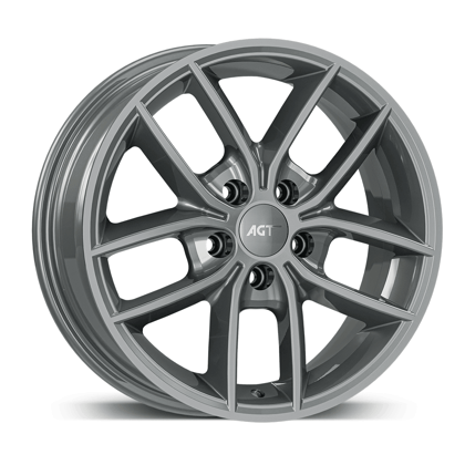AGT WHEELS 6.5X16 5X114 16255 ET38 67,1 HYPER BLACK