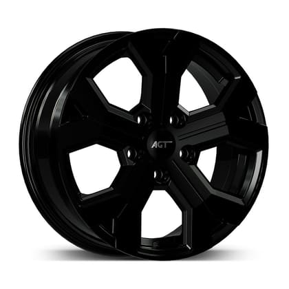 AGT WHEELS 6.5X17 5X114 17260 ET40 66,1 SANTORINI BLACK