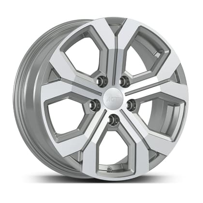 AGT WHEELS 6.5X17 5X114 17260 ET40 66,1 SILVER DIAMOND
