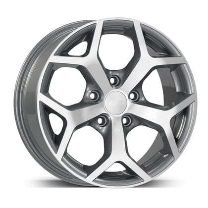 AGT WHEELS 7.0X16 4X108 16019 ET35 63,4 GUN METAL DIAMOND