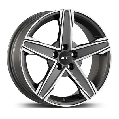 AGT WHEELS 7.0X16 5X100 16256 ET35 67,1 TITAN DIAMOND