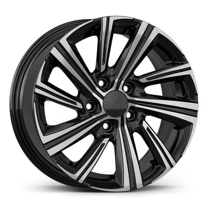 AGT WHEELS 7.0X16 5X114 16237 ET40 67.1 GLOSS BLACK DIAMOND