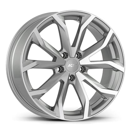 AGT WHEELS 7.0X16 5X120 16034 ET35 65,1 SILVER DIAMOND