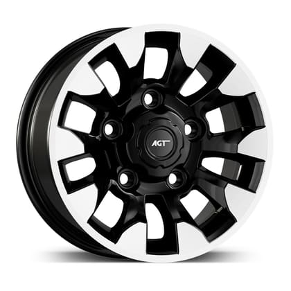AGT WHEELS 7.0X16 5X165 16069 ET20 113,2 GLOSS BLACK DIAMOND