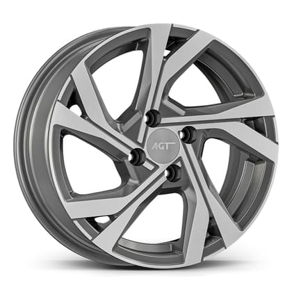AGT WHEELS 7.0X17 4X100 17156 ET35 67,1 TITAN DIAMOND