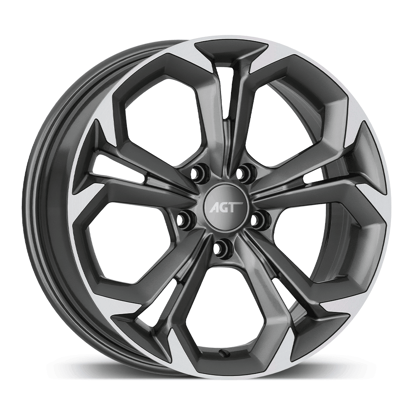 AGT WHEELS 7.0X17 5X112 17262 ET38 67,1 TITAN DIAMOND