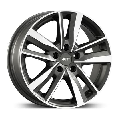 AGT WHEELS 7.0X17 5X114 17226-1 ET40 67,1 TITAN DIAMOND