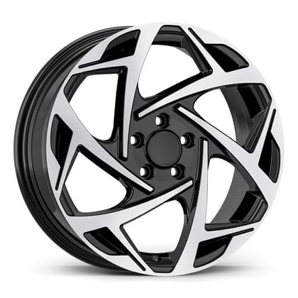 AGT WHEELS 7.0X17 5X115 17290 ET45 70.2 GLOSS BLACK DIAMOND