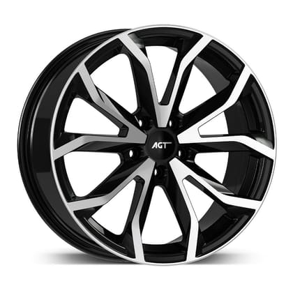 AGT WHEELS 7.0X17 5X120 17034-2 ET38 65,1 GLOSS BLACK DIAMOND