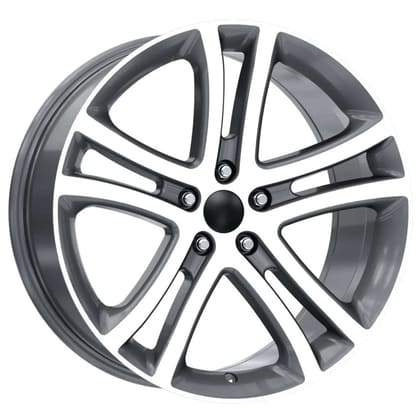 SONIC 7.5X17 5X112 ET35 73.1 GUN METAL DIAMOND