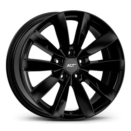 AGT WHEELS 8.0X18 5X105 18271 ET35 67.1 GLOSS BLACK