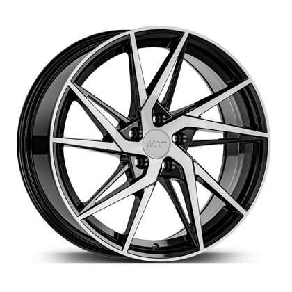AGT WHEELS 8.0X18 5X110 18259 ET35 72,6 GLOSS BLACK DIAMOND