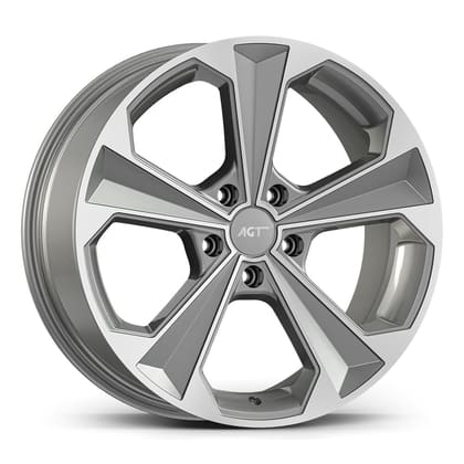 AGT WHEELS 8.0X18 5X112 18062 ET38 72,6 SILVER DIAMOND