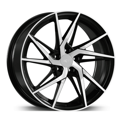 AGT WHEELS 8.0X18 5X112 18259 ET35 72,6 GLOSS BLACK DIAMOND