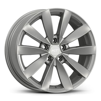 AGT WHEELS 8.0X18 5X112 18271 ET42 57.1 FULL SILVER