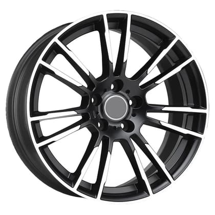 ELIT 8.0X18 5X112 ET30 66.6 BLACK POLISHED