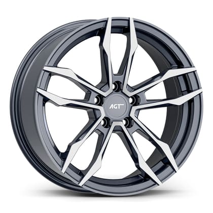AGT WHEELS 8.0X18 5X114 18061-1 ET50 60,1 MATT GUN METAL