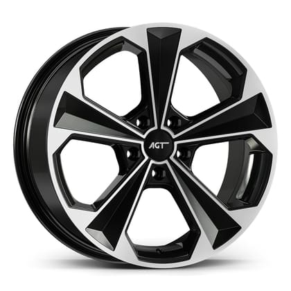 AGT WHEELS 8.0X18 5X114 18062 ET38 72,6 GLOSS BLACK DIAMOND