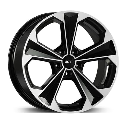 AGT WHEELS 8.5X19 5X112 19062 ET38 72,6 GLOSS BLACK DIAMOND