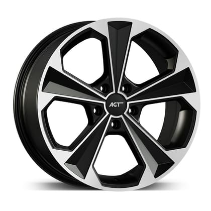 AGT WHEELS 8.5X19 5X112 19062 ET38 72,6 MATT BLACK DIAMOND