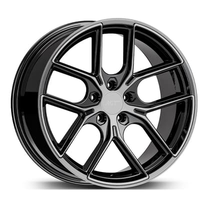 AGT WHEELS 8.5X19 5X112 19258-1 ET30 72,6 GLOSS BLACK DIAMOND