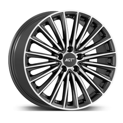 AGT WHEELS 9.0X18 5X112 18269-2 ET48 66,6 TITAN DIAMOND