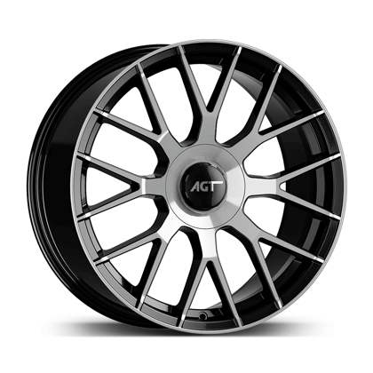 OXIGIN 9.0X19 5X112 19162-2 ET44 66,6 GLOSS BLACK DIAMOND