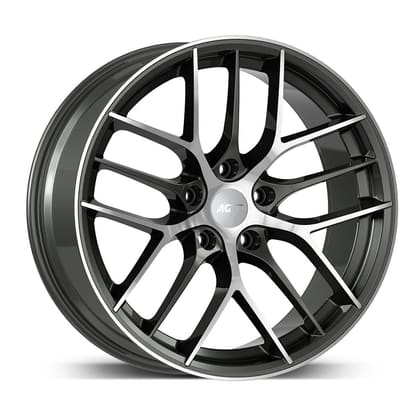 AGT WHEELS 9.5X19 5X112 19121-2 ET37 73,1 TITAN DIAMOND