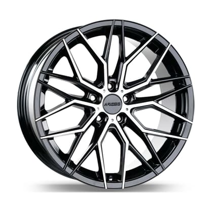 ARCEO 9.5X19 5X120 19141-K2 ET45 72,6 GLOSS BLACK DIAMOND
