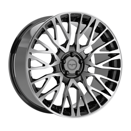 VELARE 9.5X22 5X108 22082 ET33 74,1 SANTORINI BLACK DIAMOND