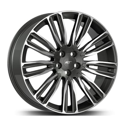 AGT WHEELS 9.5X22 5X108 22188 ET48 72,6 TITAN DIAMOND