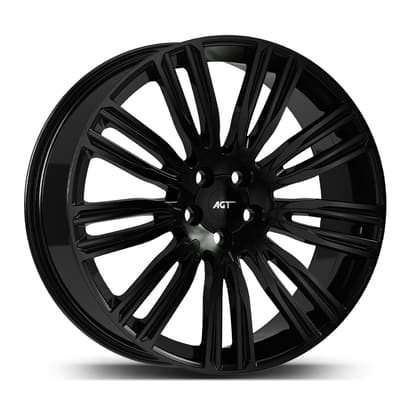 AGT WHEELS 9.5X22 5X120 22188 ET48 72,6 GLOSS BLACK